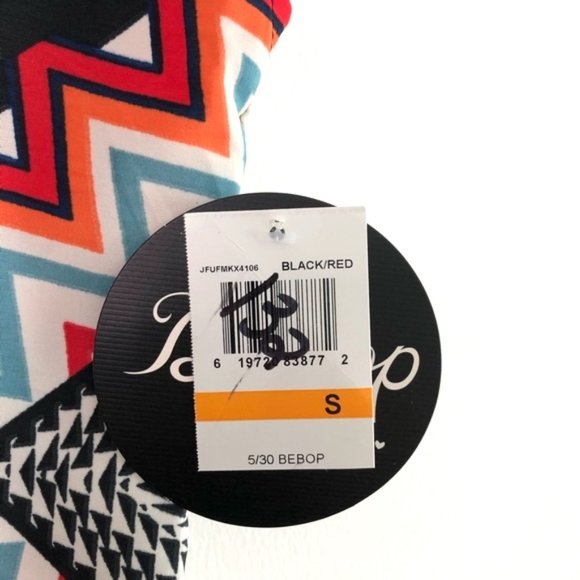 New BeBop Geometric Print Sleeveless Shift Mini Dress Multicolor Size Small - Picture 16 of 16